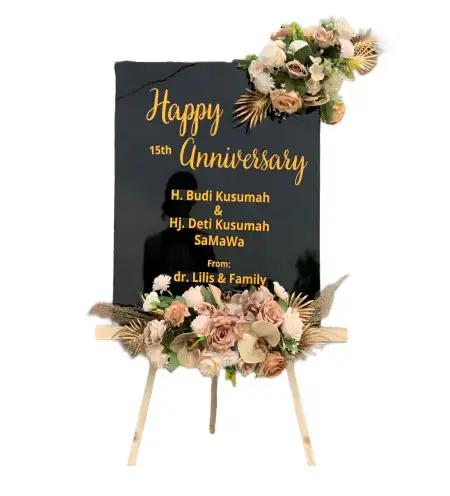 Papan Bunga Akrilik Muara Wis