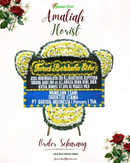 Papan Bunga Duka Muara Wis